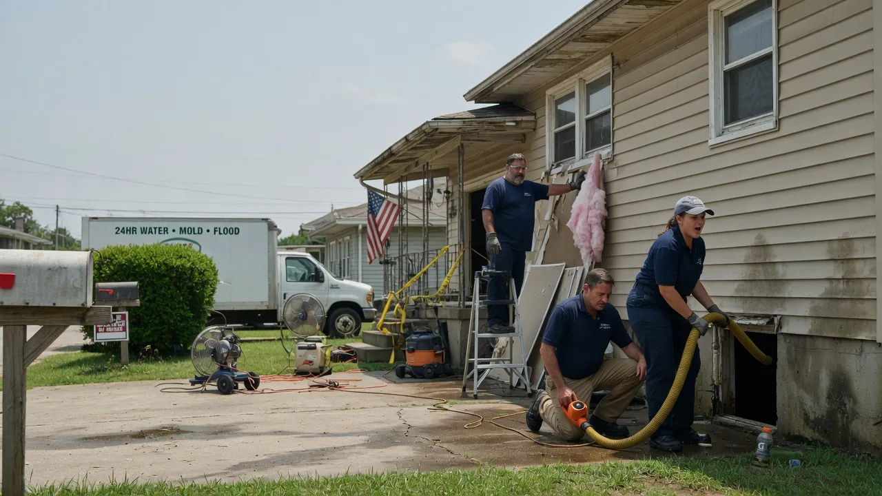 Water Damage Repair in La Luz, NM near me